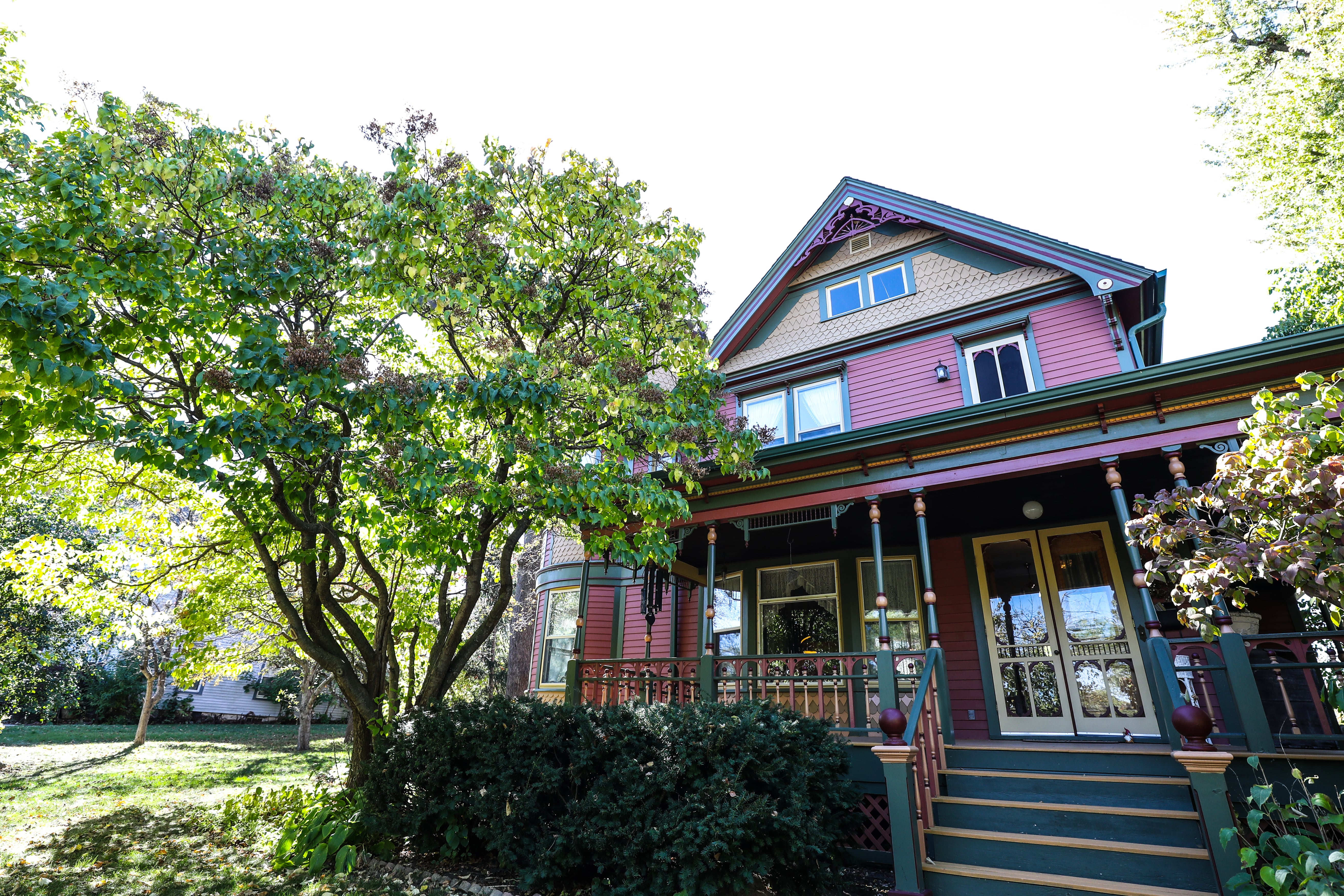 Front View of Victorian House